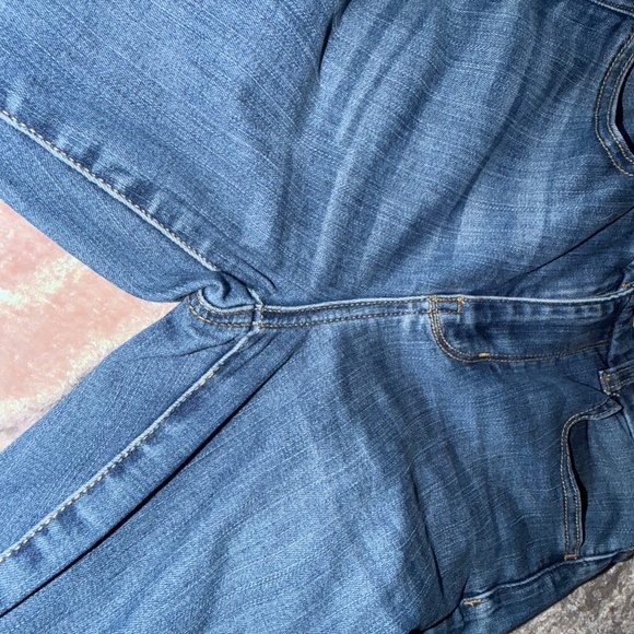 AE 2 Curvy Hi Rise Jegging Medium Wash Skinny Stretch Jeans American Eagle - Picture 6 of 6